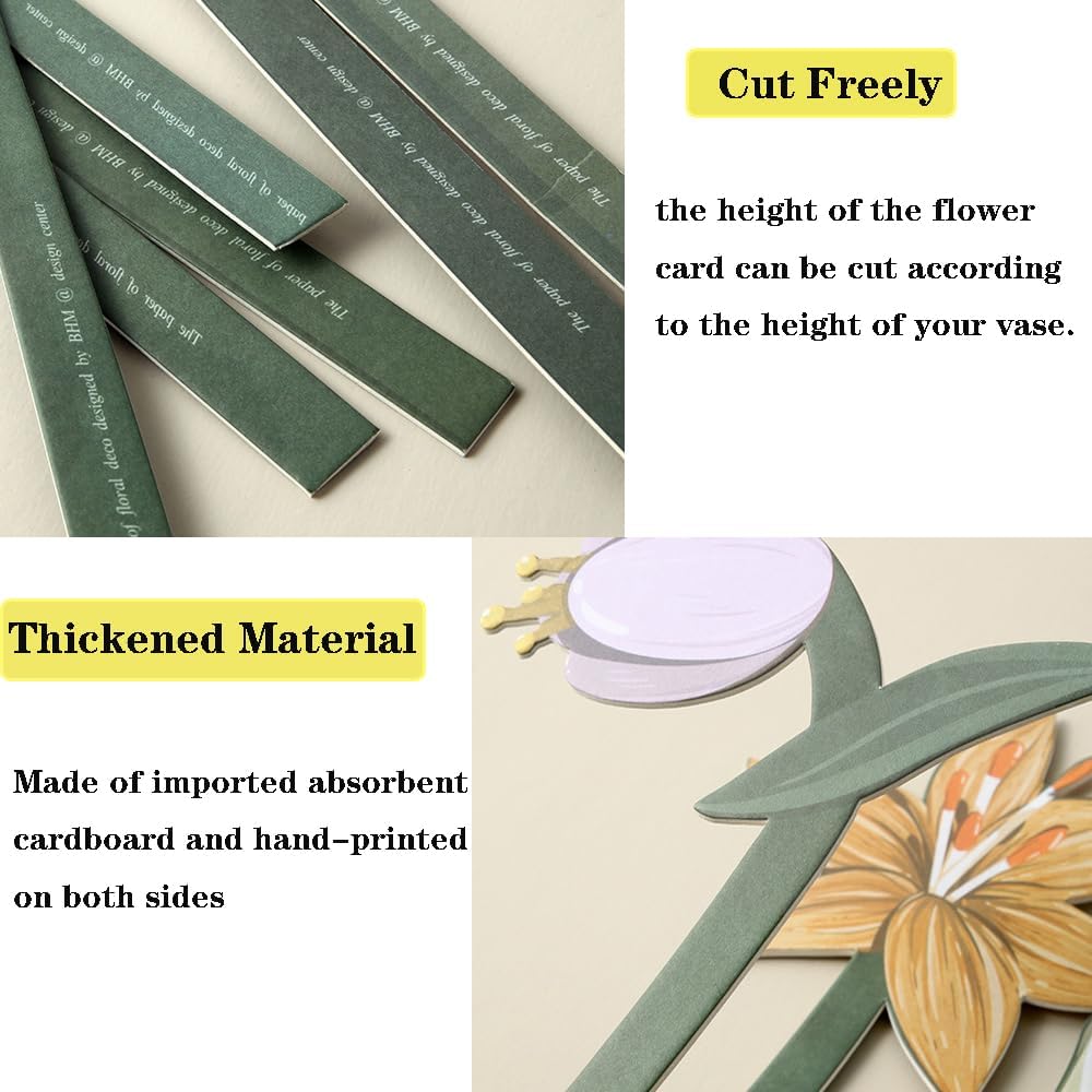 Dream Garden Paper Flower Card Diffuser