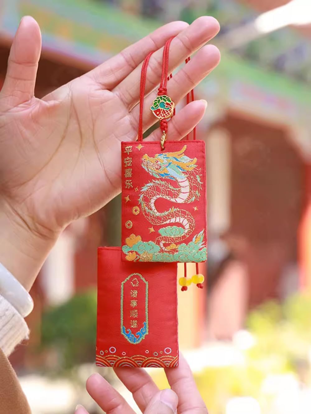 Fragrant Sachet Embroidered Pendant Portable Lucky Bag Purse