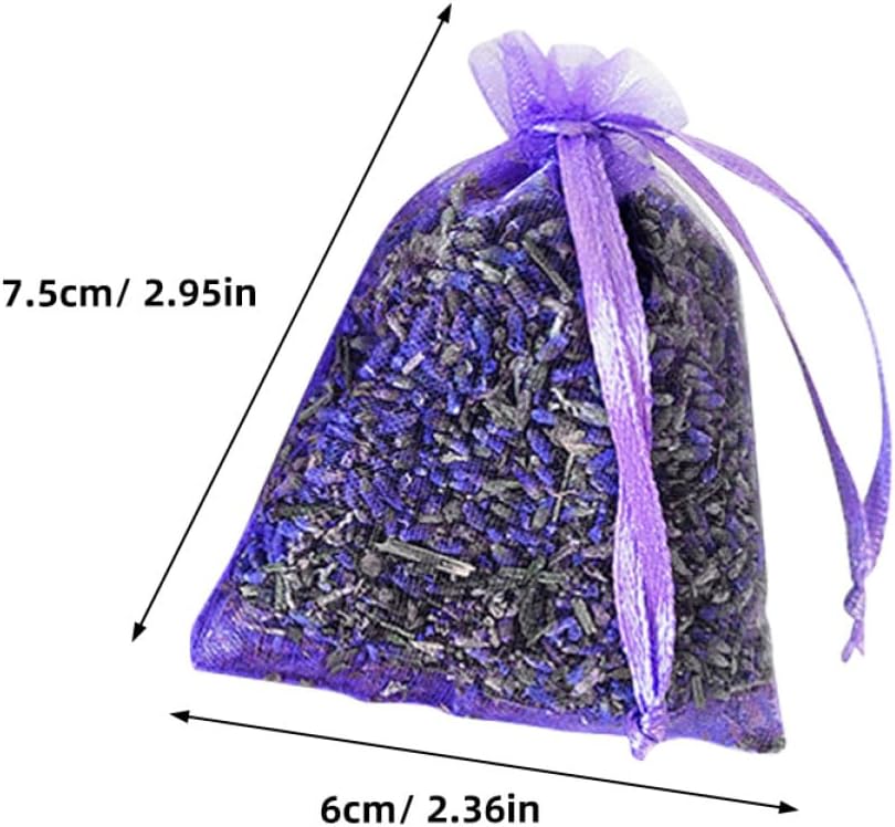 Cabilock 10pcs Lavender Sachet Bags for Home Car and Closet
