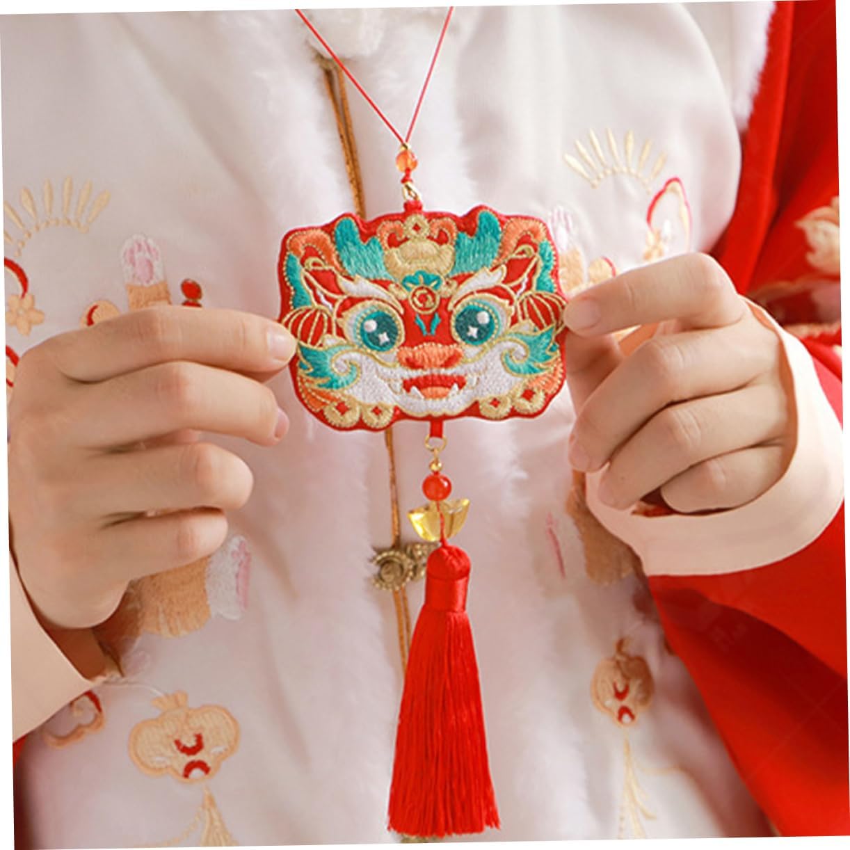 Cartoon Dragon Shape Perfume Sachet Pendant Bag