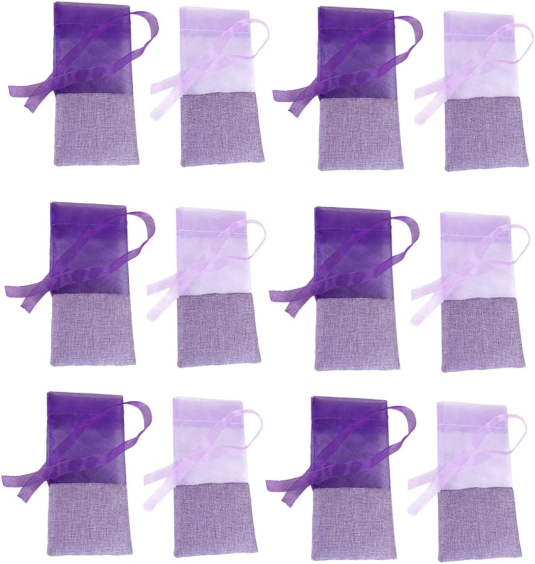 24pcs Lavender Sachet Bags for Car Wardrobe Home