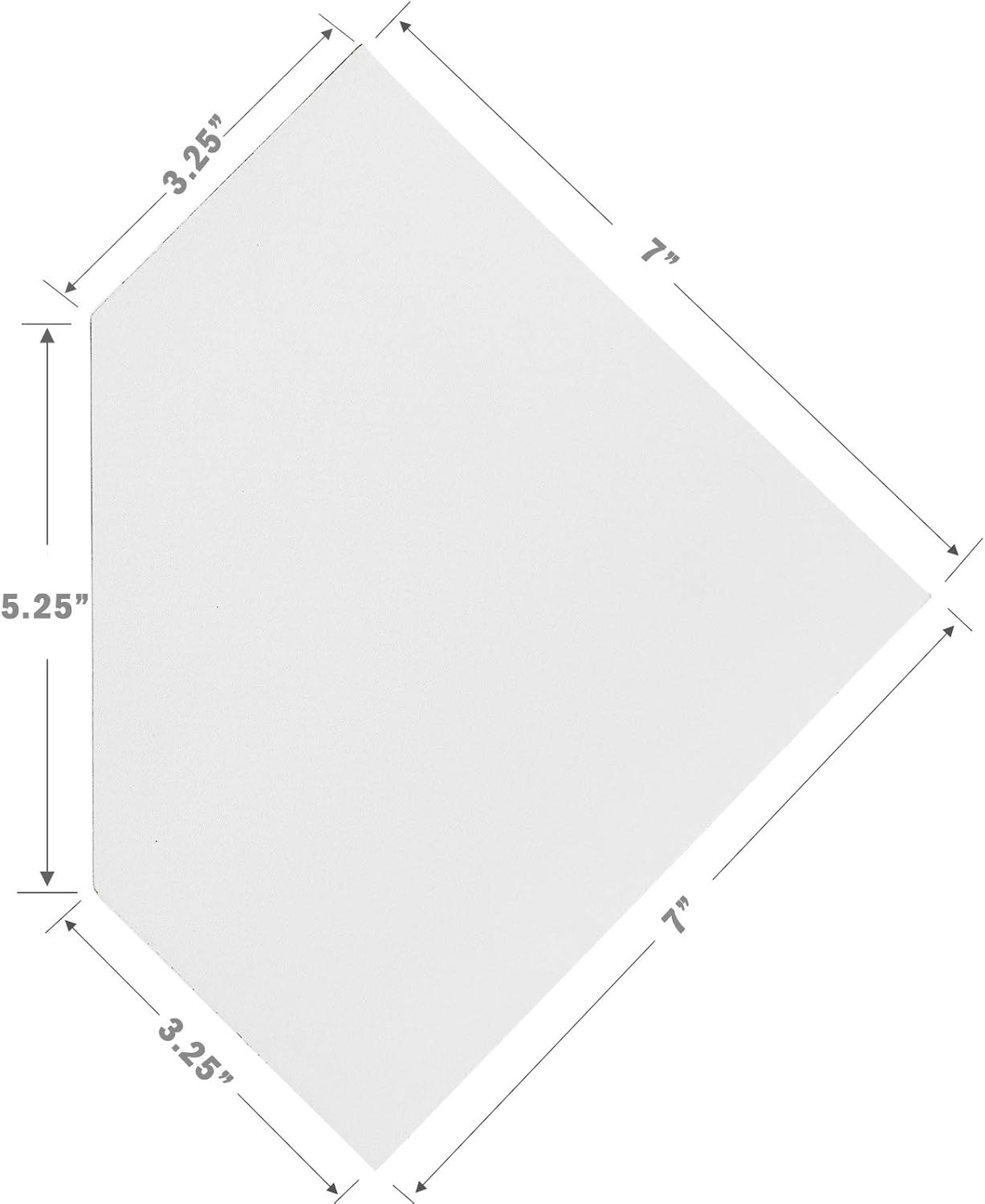 WELLAND 7-Inch Floating Corner Shelves Set of 2