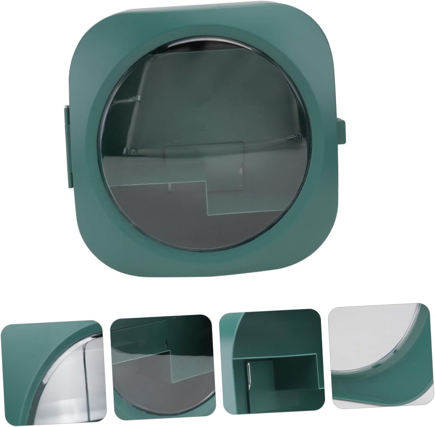 Garneck Wall Mounted Corner Shelf Storage Box