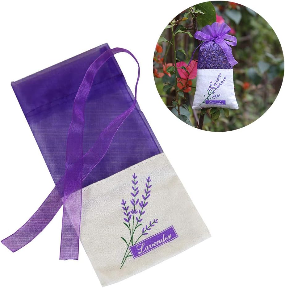 Gatuida 30Pcs Lavender Storage Bags with Drawstring
