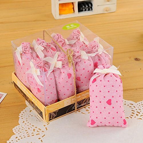 8pcs Pillow Shape Aromatic Air Freshener Sachets - Lily Scented