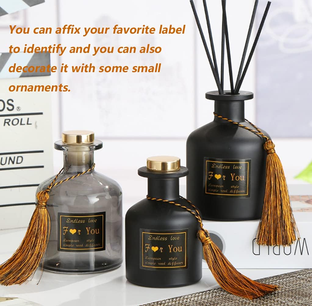 150ml Glass Diffuser Bottle - Grey Aromatherapy Container