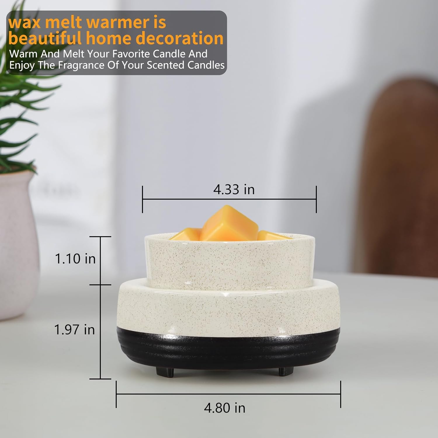 Cerinpin 3-in-1 Wax Melts Warmer Electric