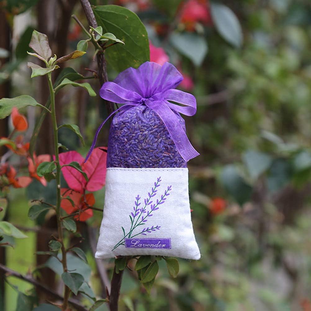 30pcs Clear Gauze Purses for Clothes Lavender Sachet Bags