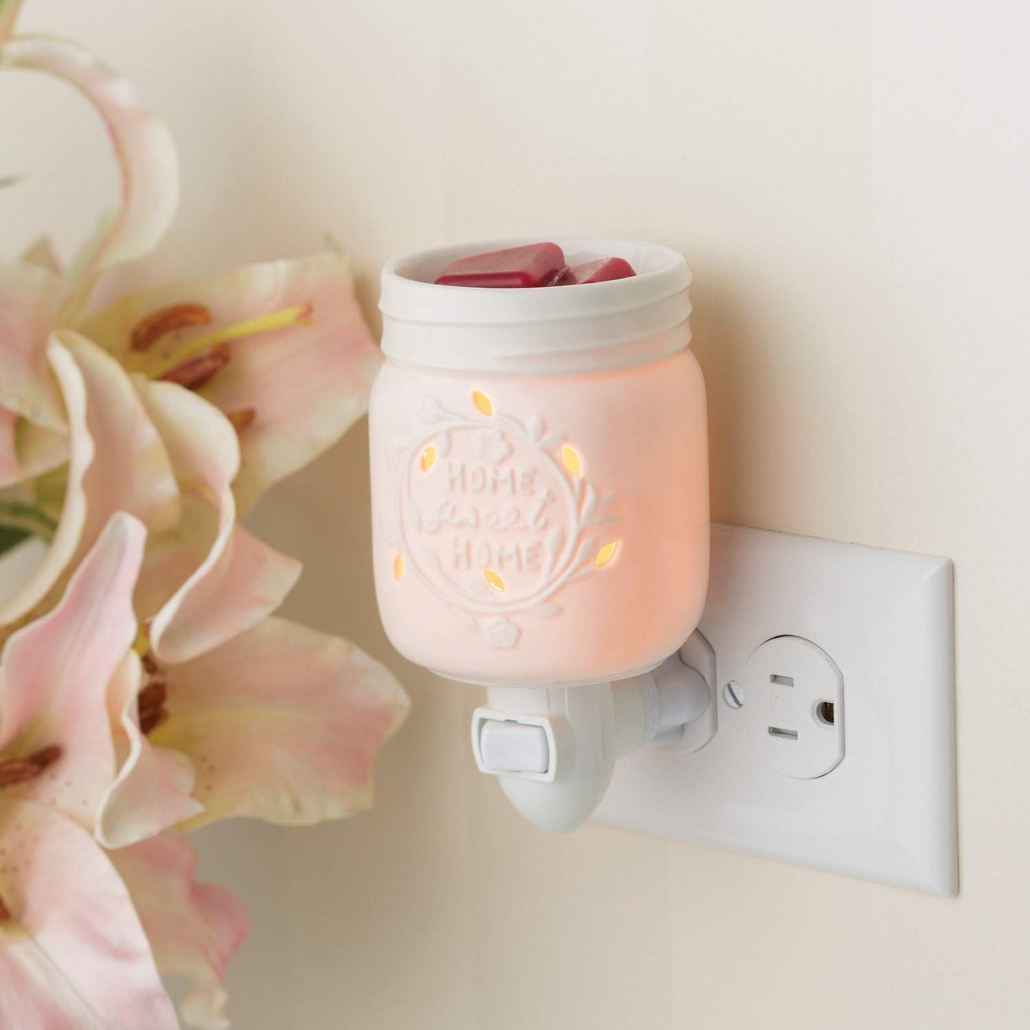 Mason Jar Plug-in Fragrance Warmer - Decorative
