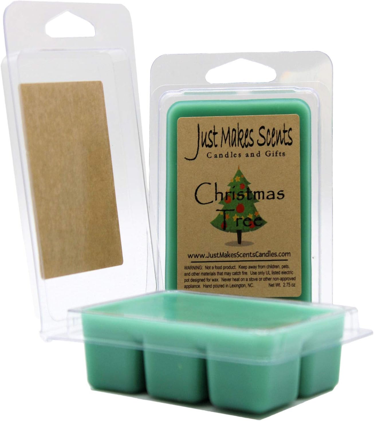 2 Pack Christmas Tree Scented Wax Melts
