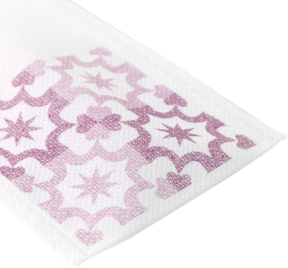 QQ Studio 100 Pcs White Non-Woven Heat Seal Sachet Pouch 315x433 Inch
