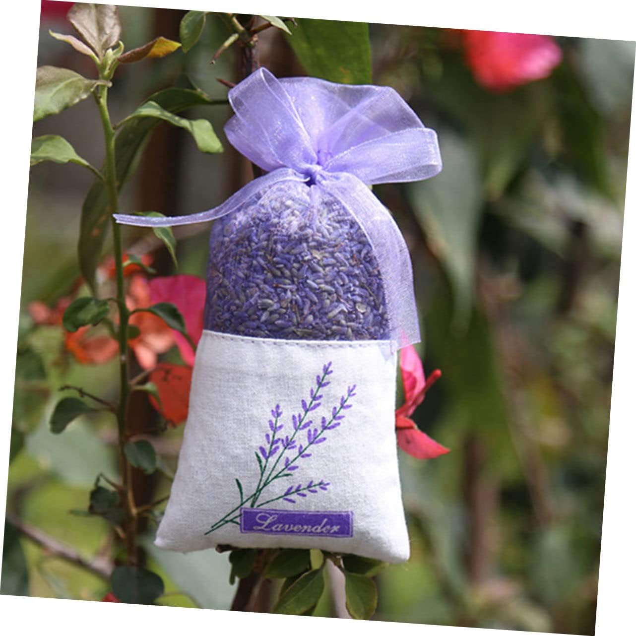 Housoutil 22pcs Lavender Sachet Bags for Aromatherapy and Home Fragrance