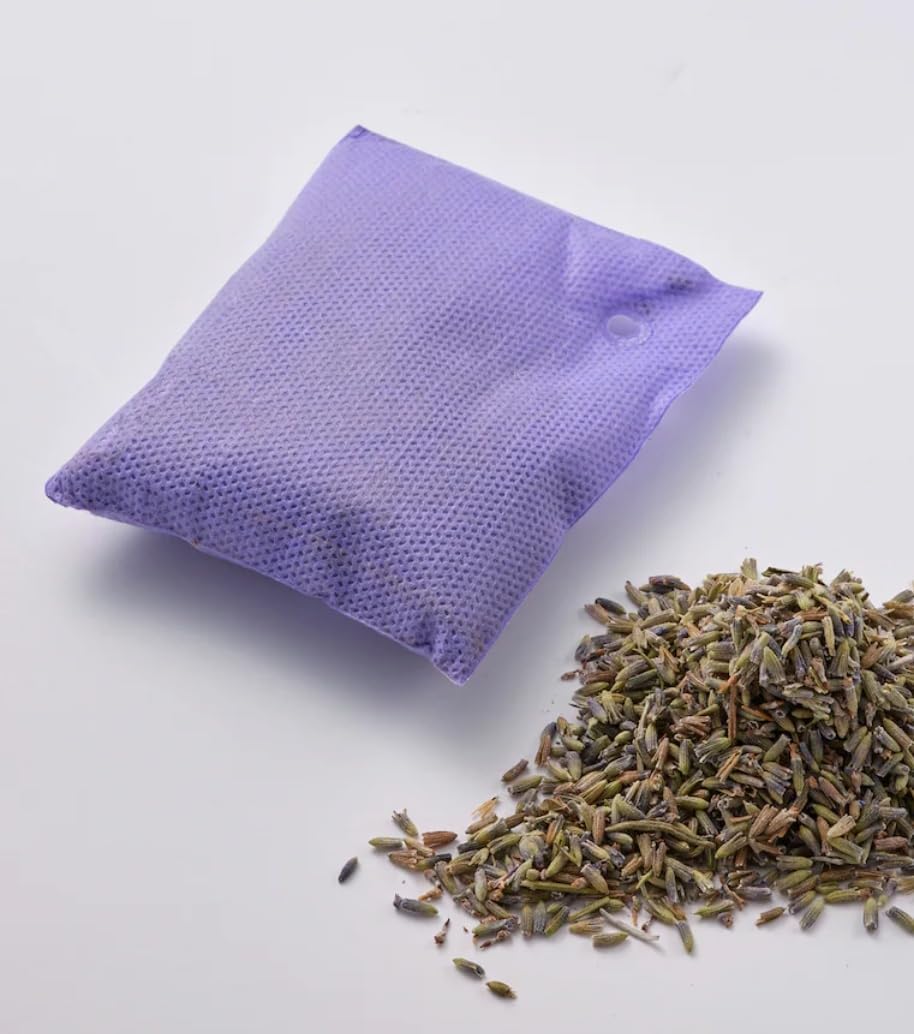 Lavender Scented Sachet Set of 6 for Closets and Drawers