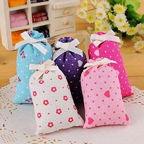 8pcs Pillow Shape Aromatic Air Freshener Sachets - Lily Scented