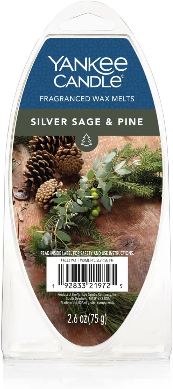Yankee Candle Silver Sage Pine Wax Melts