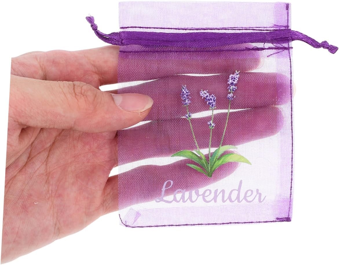 50pcs Lavender Sachet Bags for Dried Flowers and Tea