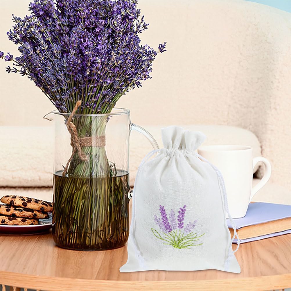 2pcs Lavender Sachet Drawstring Bags for Wedding Favors