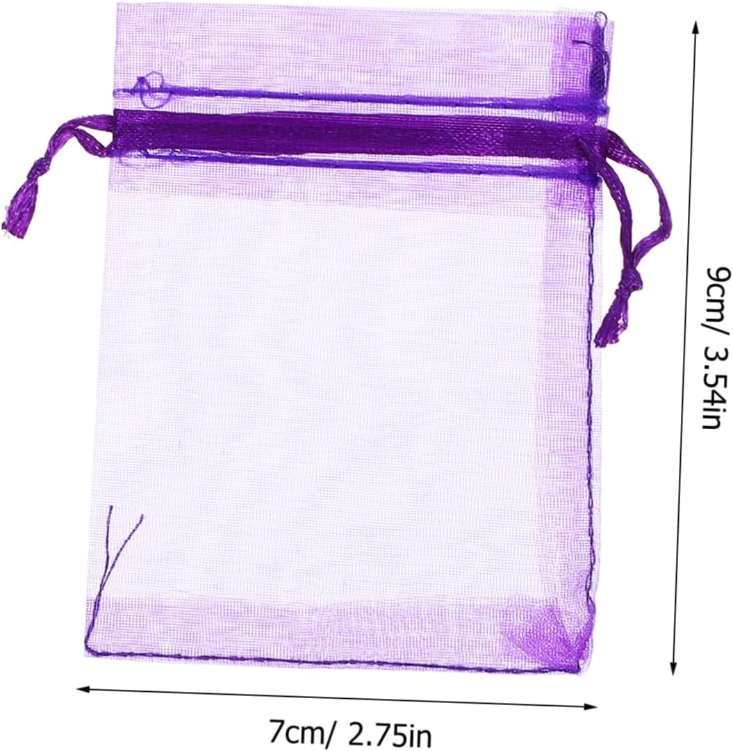 100pcs Lavender Sachet Bags Empty Scented for Home Storage