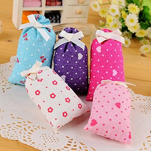8pcs Pillow Shape Aromatic Air Freshener Sachets - Lily Scented