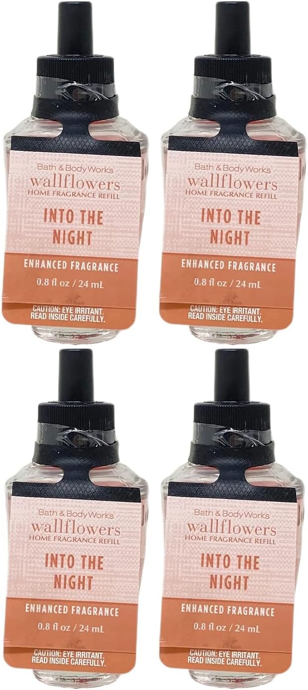 Bath Body Works Wallflowers Refills 4-Pack Into The Night