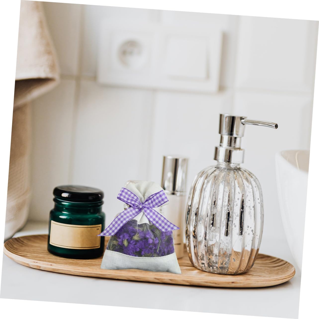 HOOTNEE 20pcs Lavender Sachets for Closets and Rooms