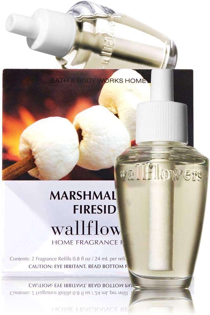 Bath Body Works Wallflower Refill Bulbs 2 Pack Marshmallow Fireside