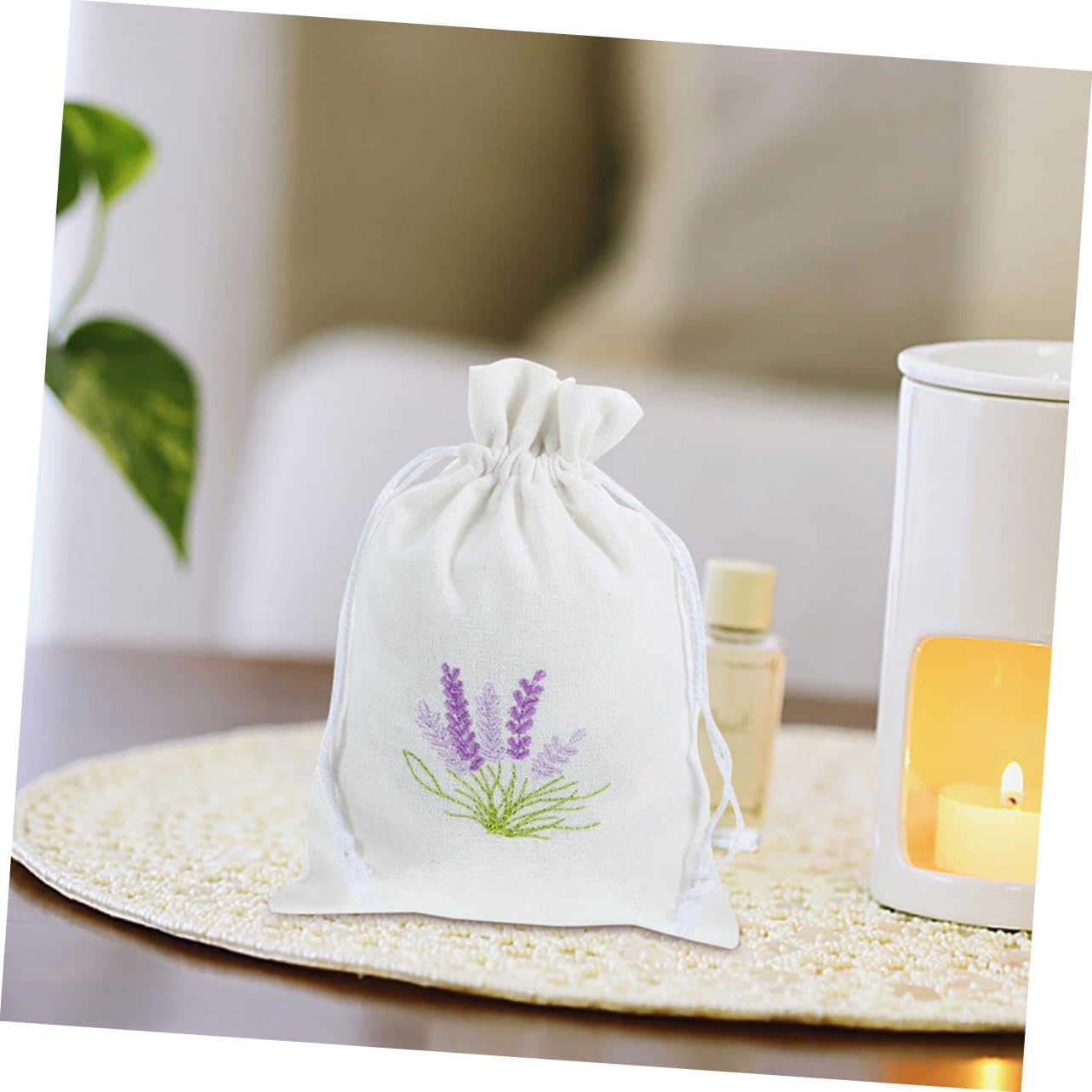 STOBAZA 4pcs Lavender Sachet Bags for Home Organization