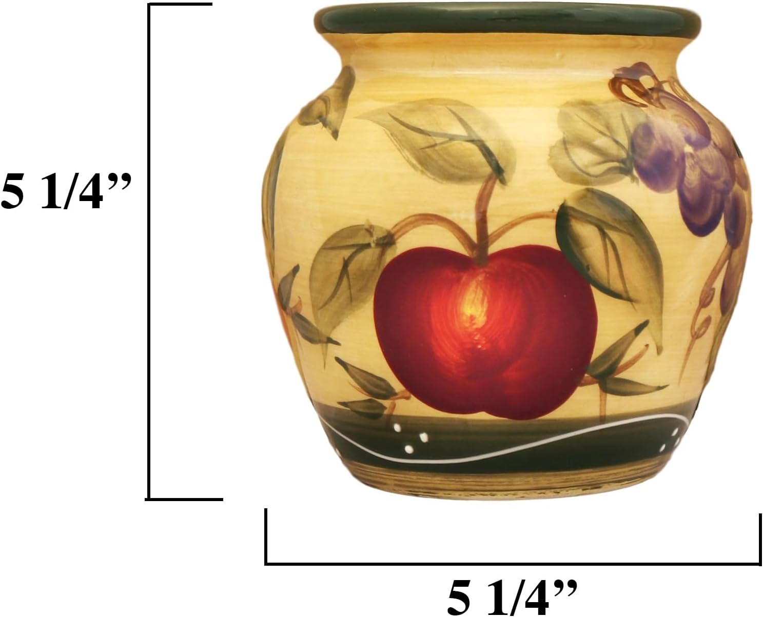 ACK Ceramic Hand Painted Tart Burner