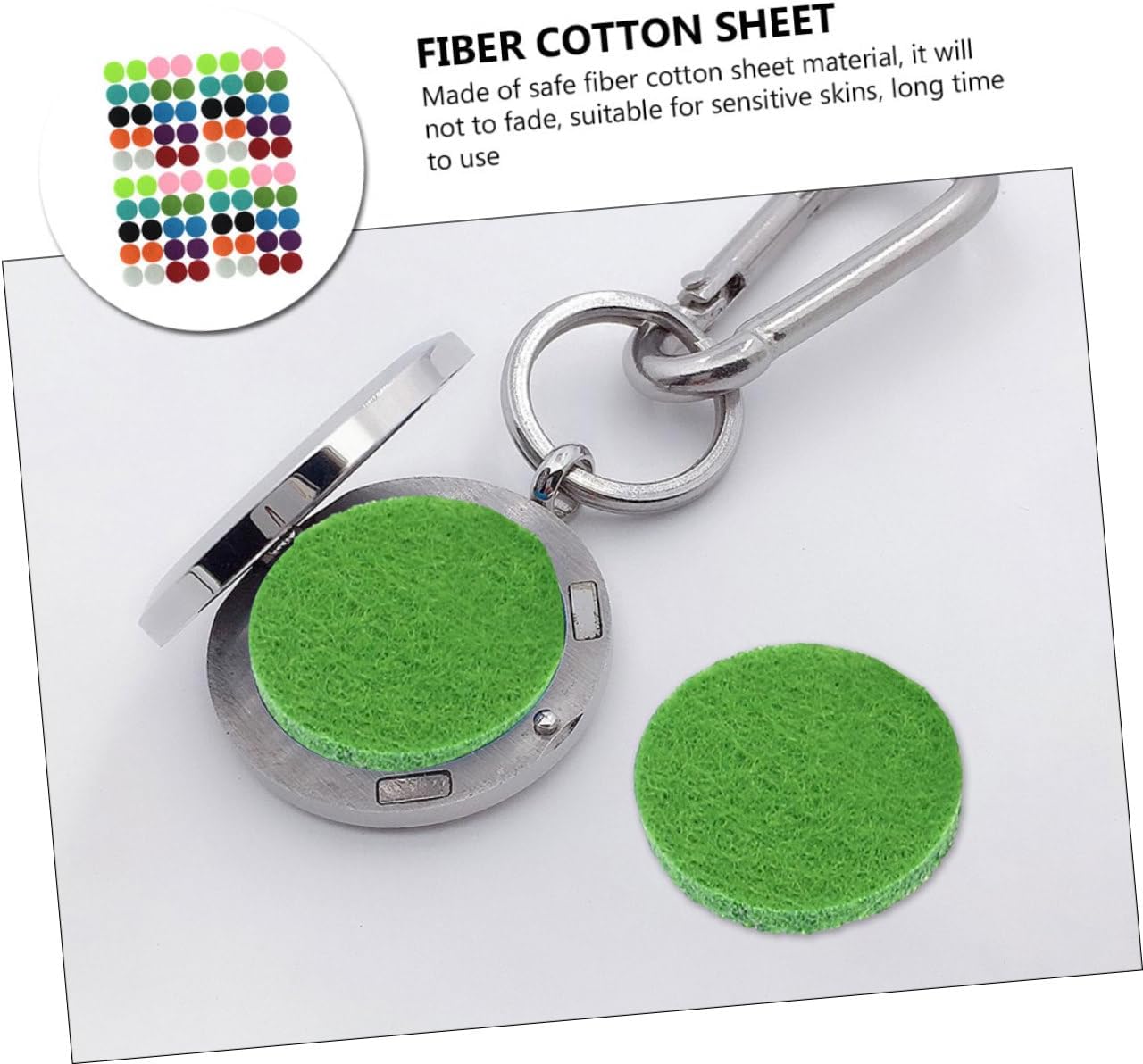 100pcs Cotton Pads for Essential Oil Diffusers