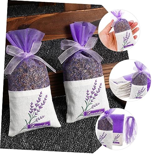 50pcs Lavender Sachet Bags for Home Car and Jewelry Organizing