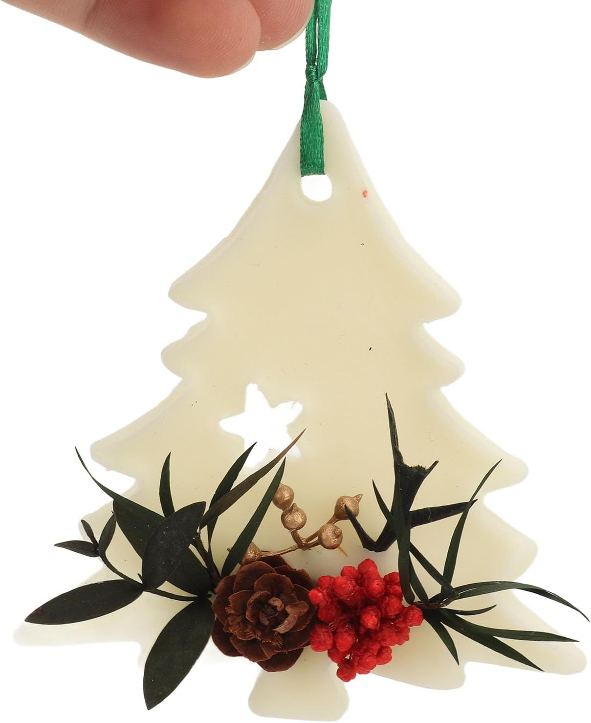 Christmas Tree Scented Wax Sachet with Bluebell Gardenia and White Teahouse Fragrances