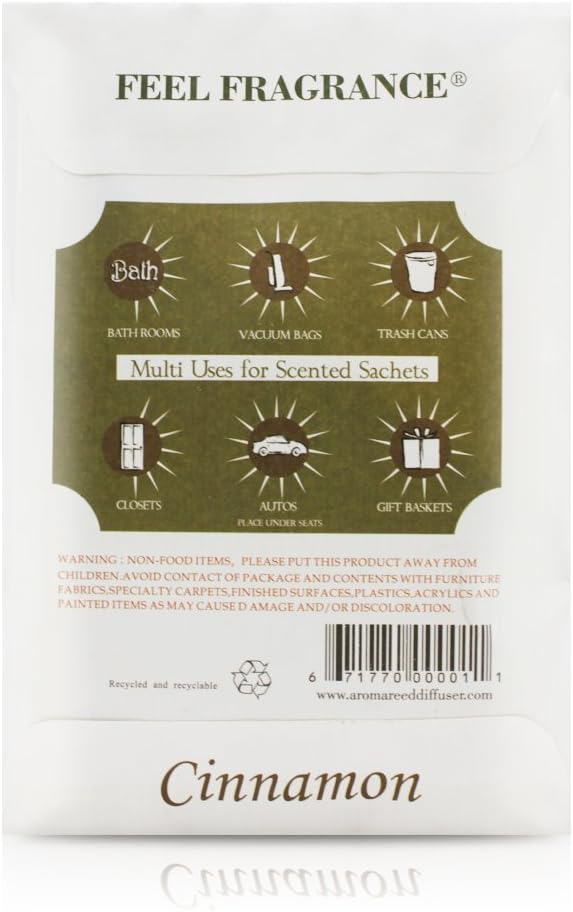 Cinnamon Scented Sachet Pack of 12