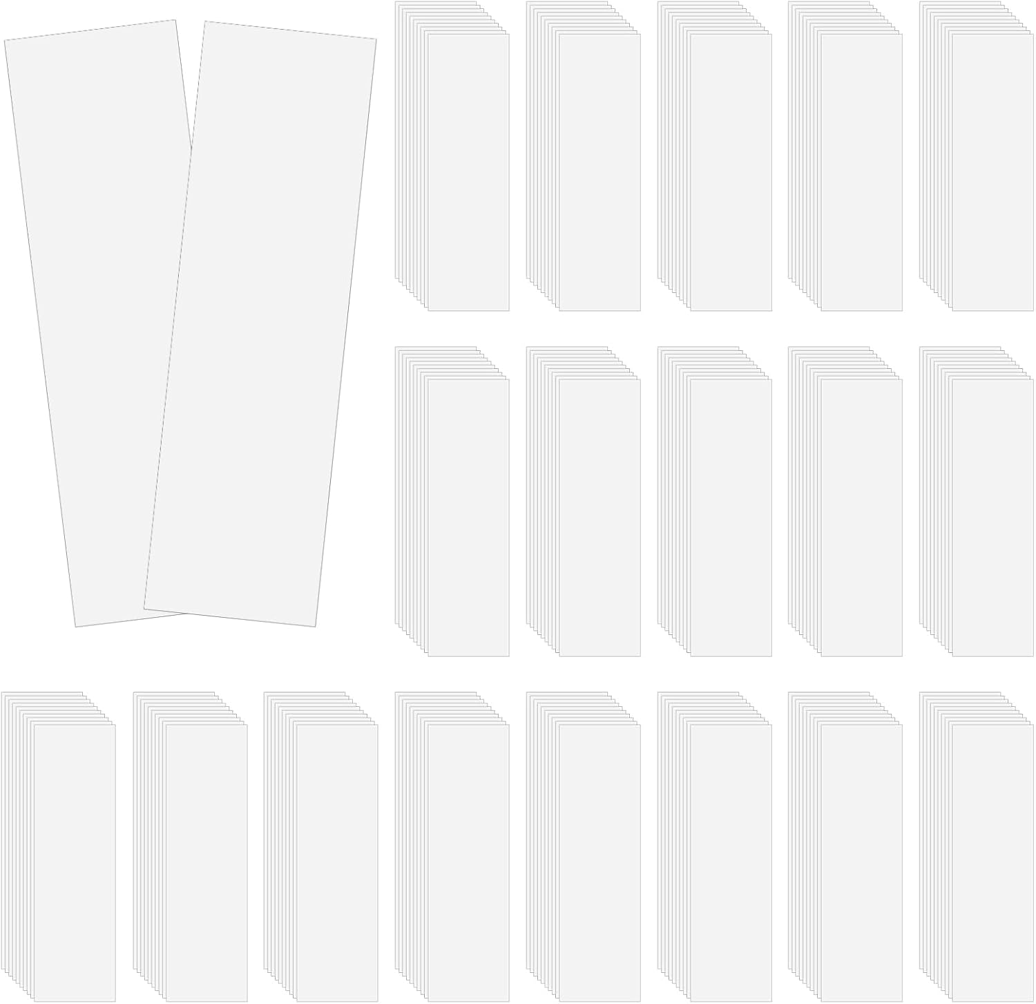 Mozeat Lens 200 Pcs Fragrance Test Strips