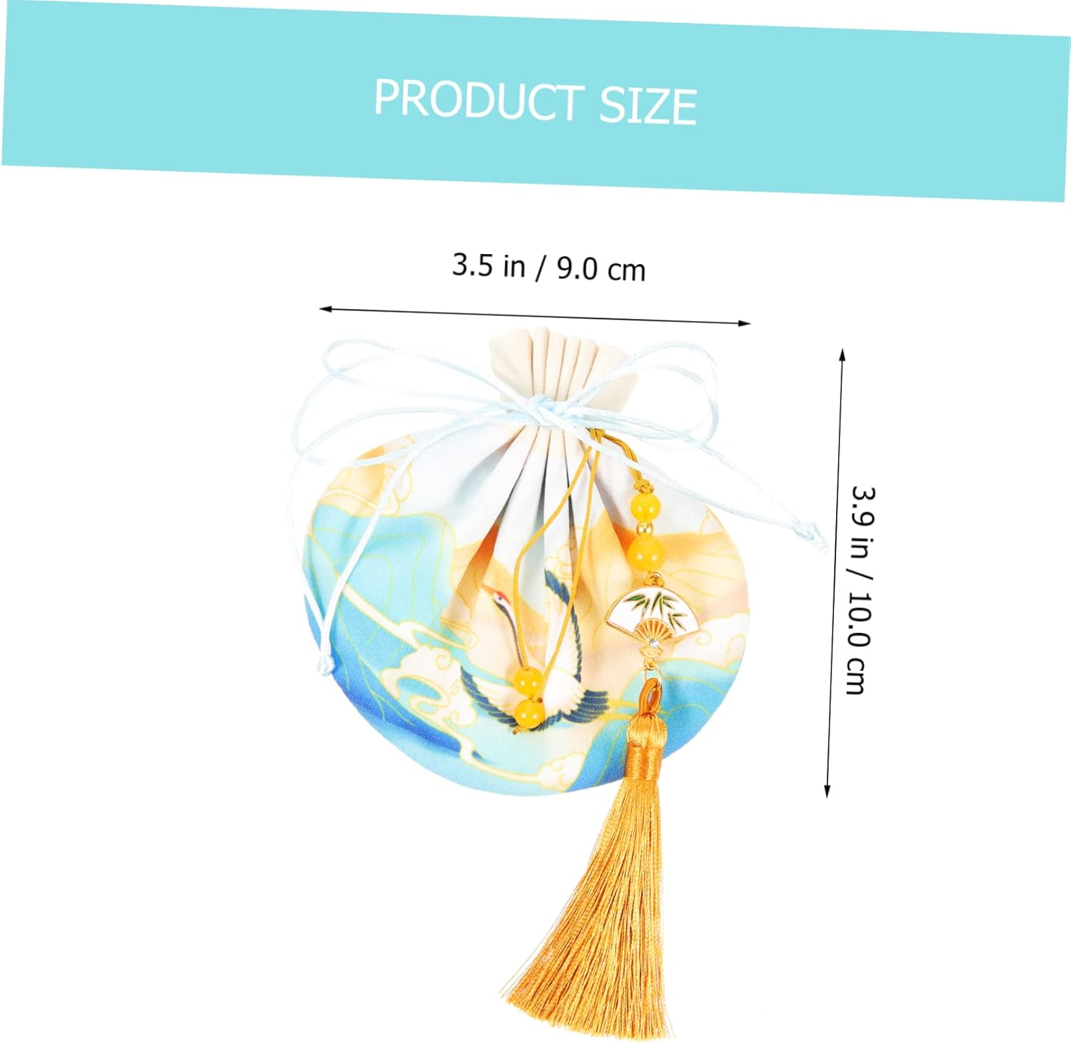 StobaZA Lavender Decorative Sachet Bags with Drawstring Design