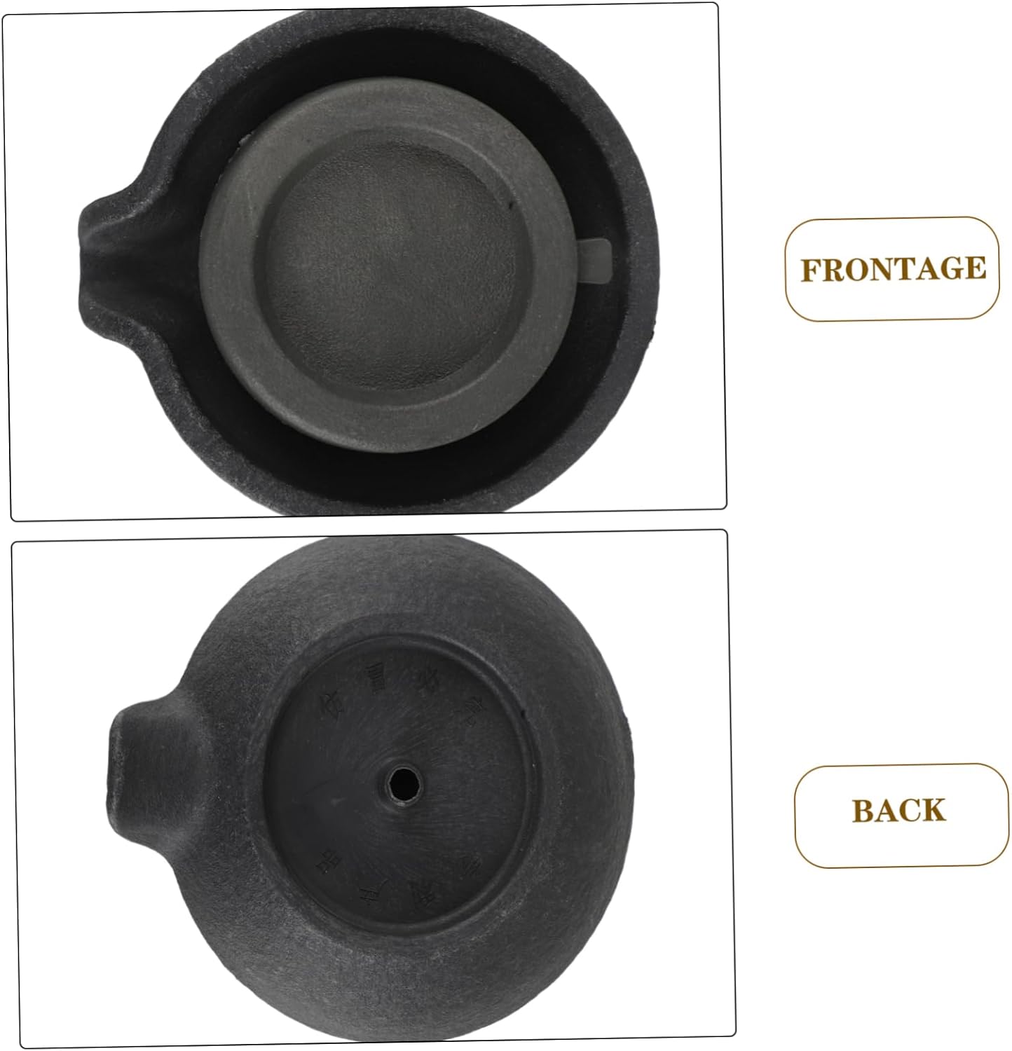 Compact Tabletop Water Fountain with Rotating Mill Design