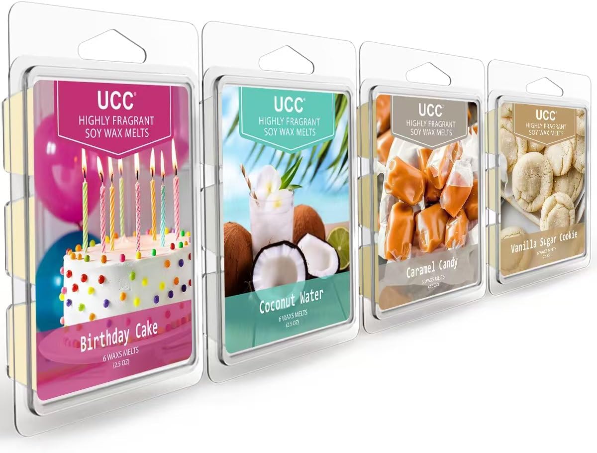 UCC Wax Melts with Strong Fragrance 4 Pack 1