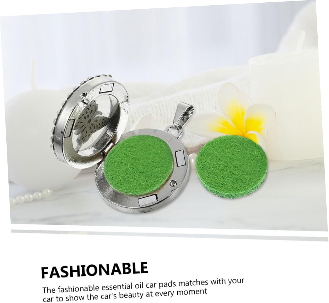 100pcs Cotton Pads for Essential Oil Diffusers