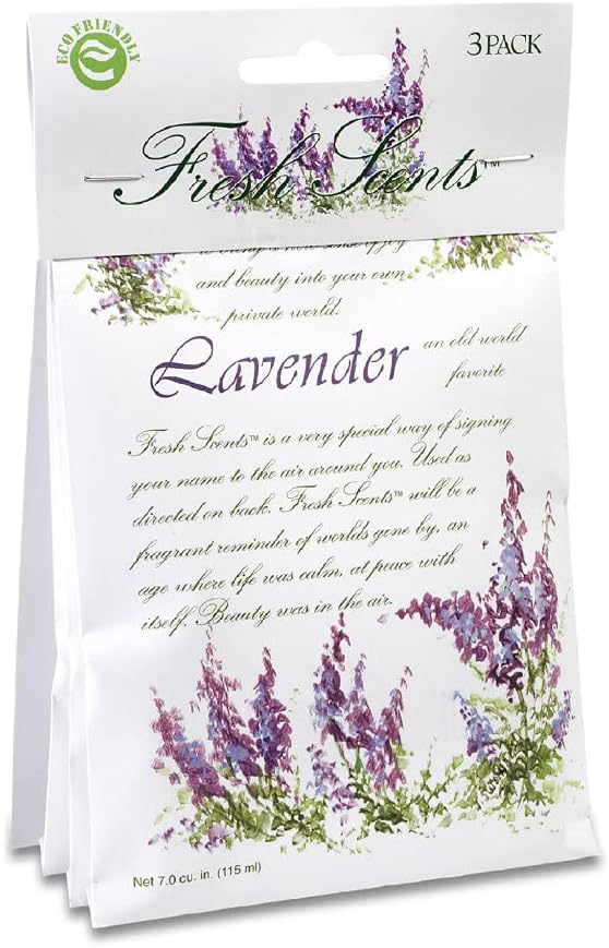 Willowbrook Fresh Scents Lavender Scented Sachet 3 Pack