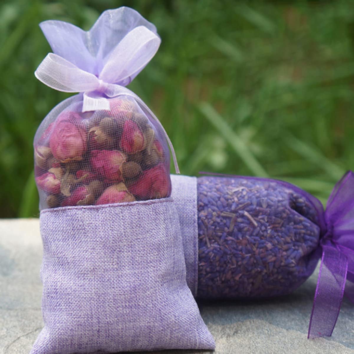 24Pcs Lavender Sachet Bags for Home and Travel