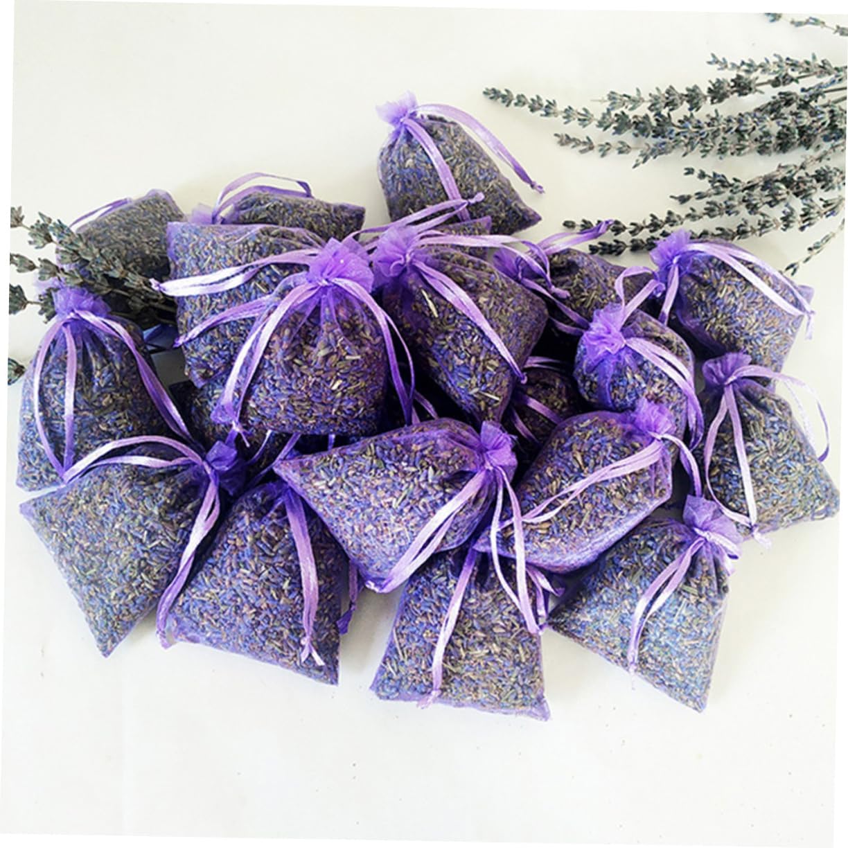 10Pcs Lavender Sachet Bags for Wardrobe Fresheners