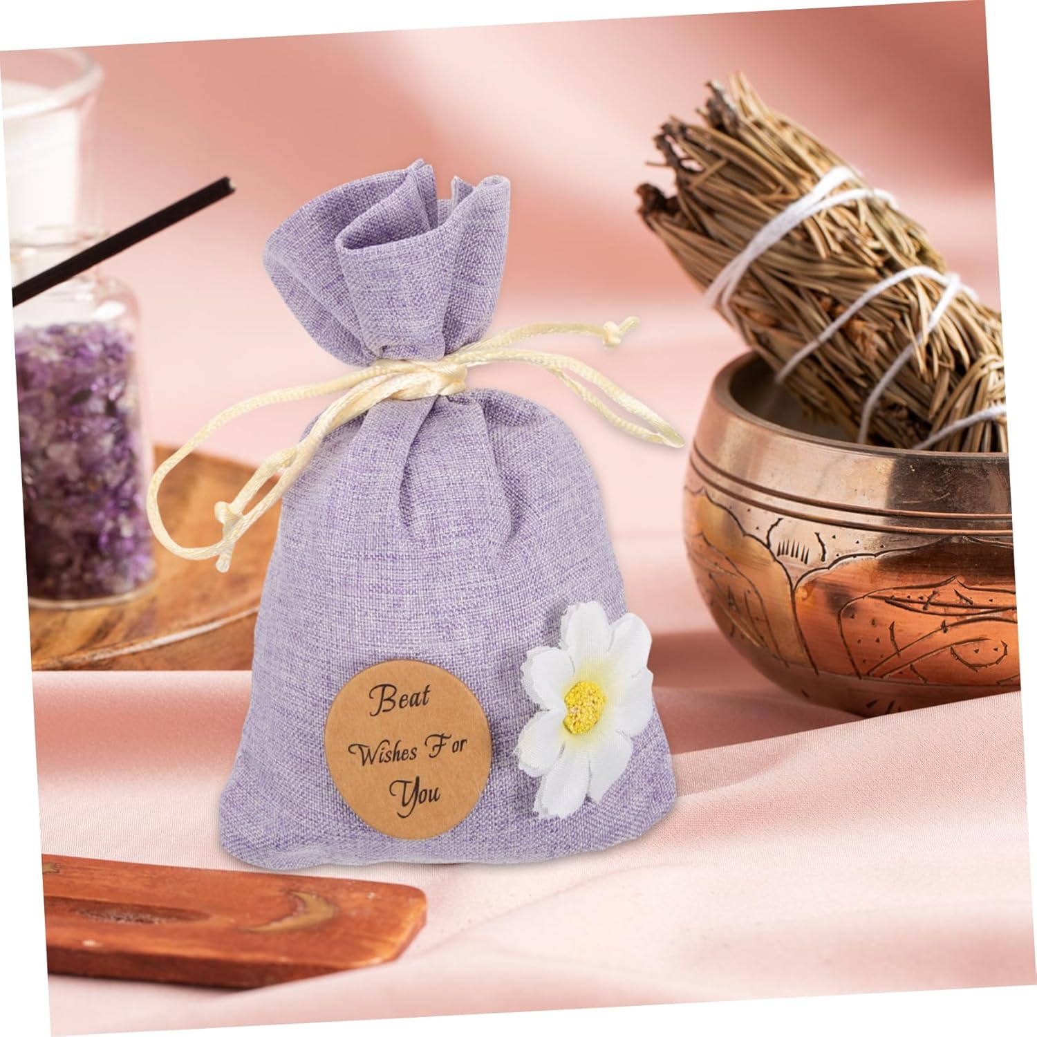 Alipis Empty Sachet Bags 10pcs Hanging Perfume Pouches for Car and Wardrobe