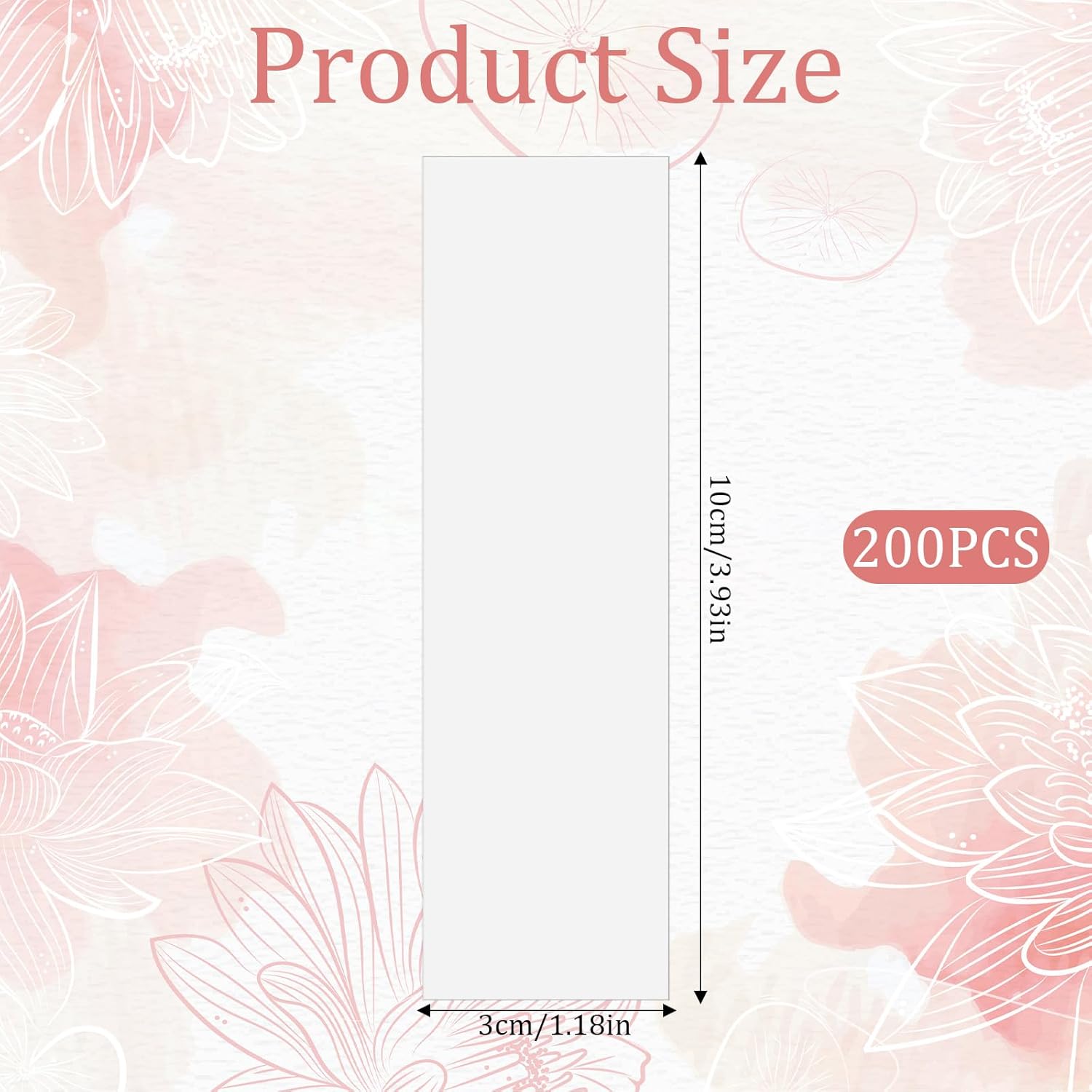 Mozeat Lens 200 Pcs Fragrance Test Strips