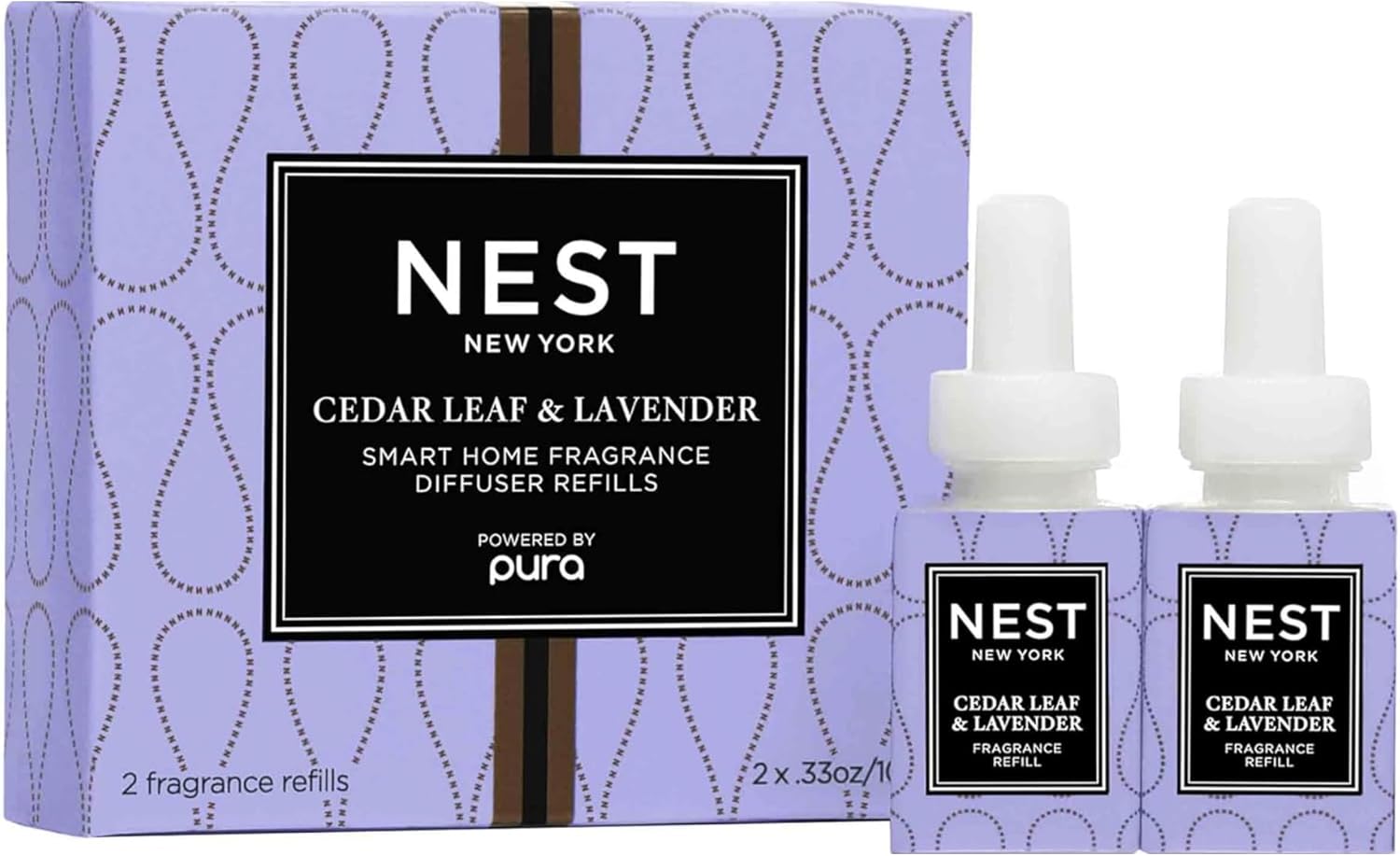 NEST New York Smart Home Fragrance Diffuser Refill Set of 2