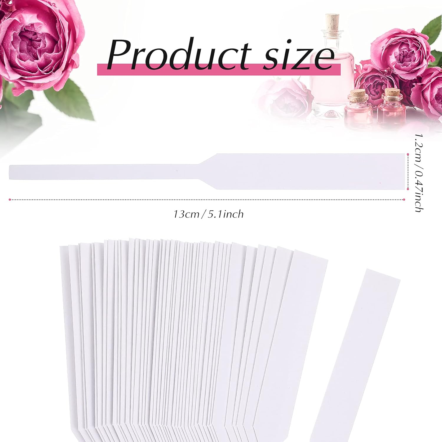 Konohan 1000 Fragrance Strips for Testing Essential Oils