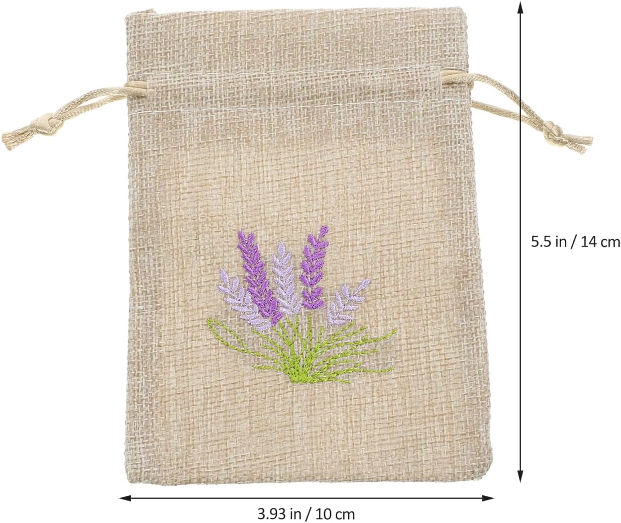 10 Pack Reusable Drawstring Sachet Bags for Home Fragrance