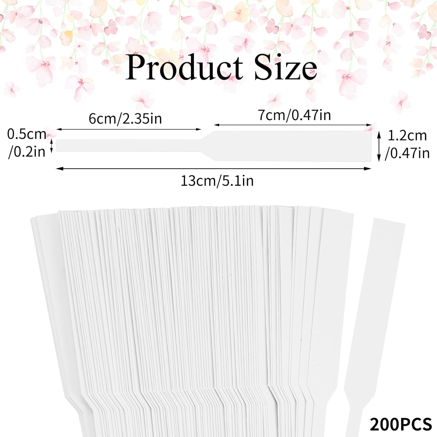 Larrel Perfume Test Strips 200PCS Fragrance Paper for Scent Evaluation