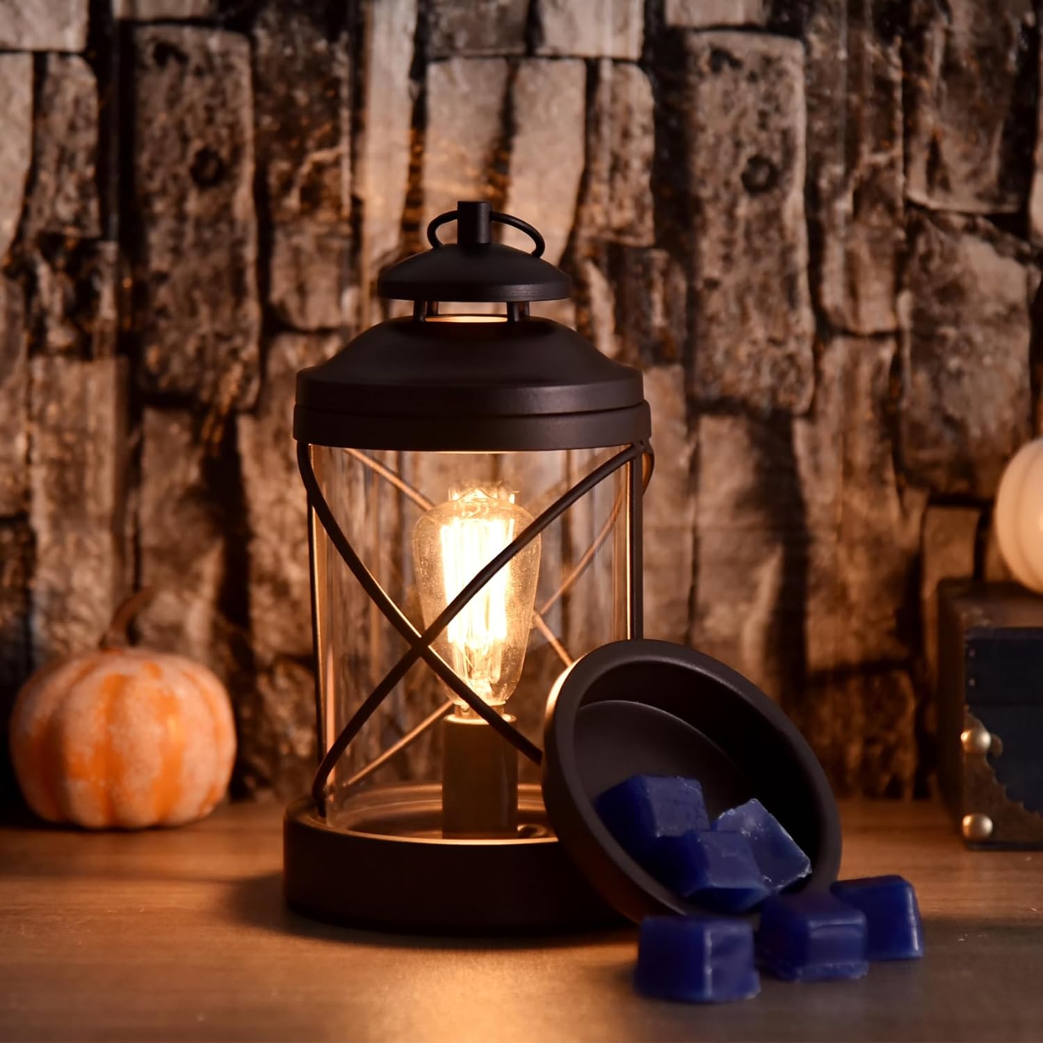 Lovelylly Wax Melt Warmer Edison Bulb Candle Burner