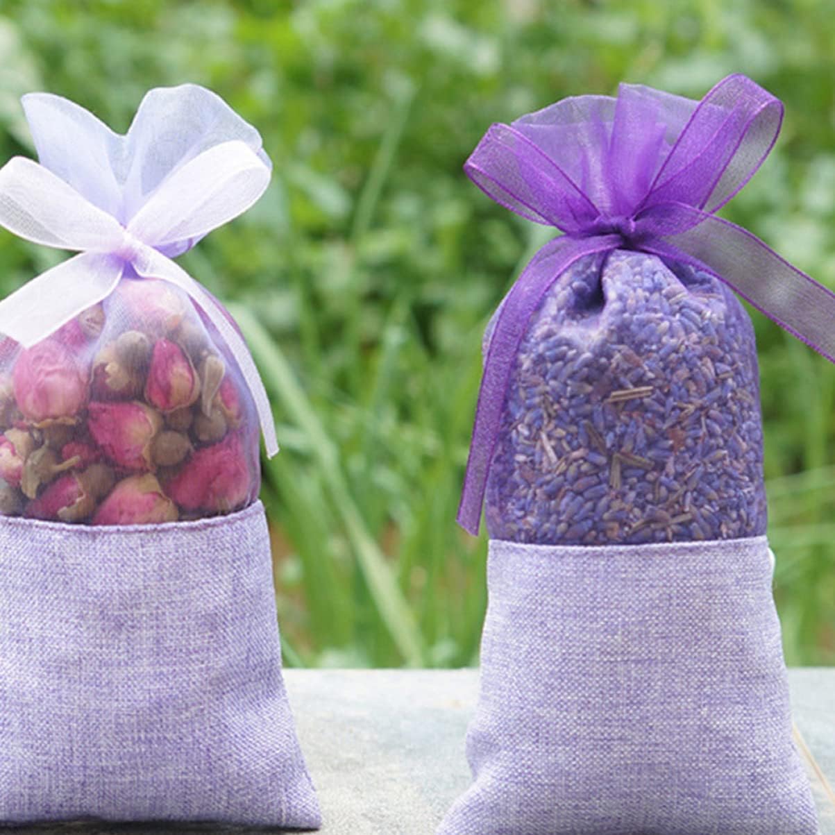 24Pcs Lavender Sachet Bags for Home and Travel