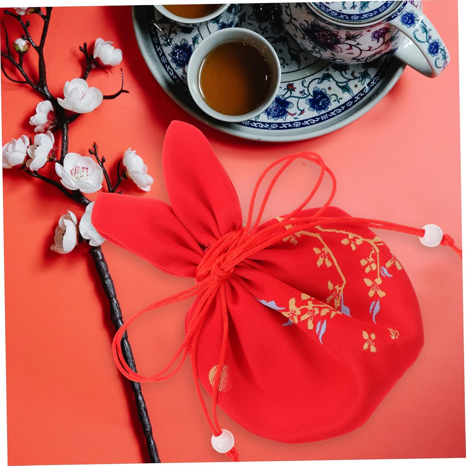 Wakauto 10pcs Lavender Scent Sachet Bags for Wardrobe