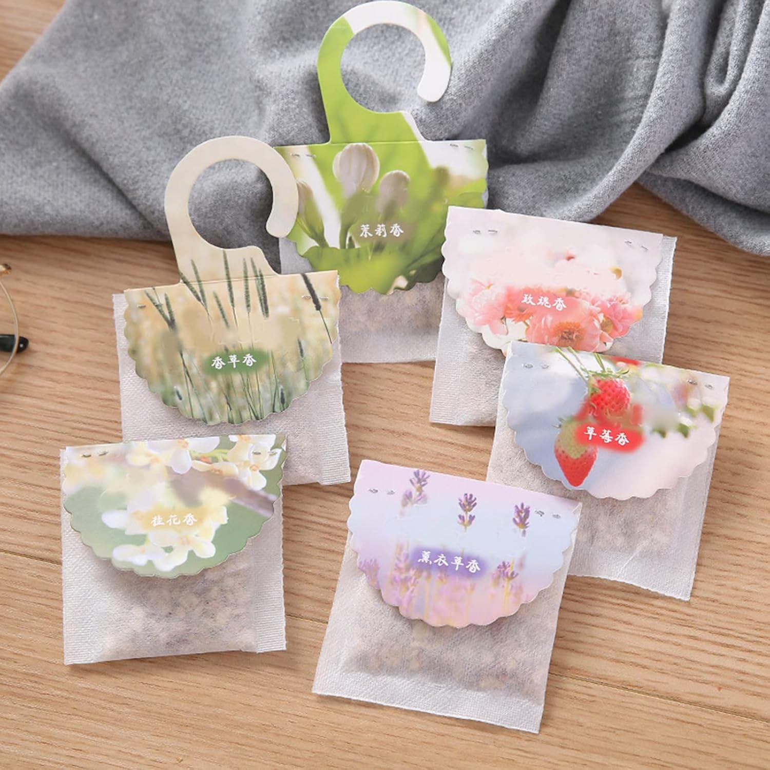Natural Long-Lasting Wardrobe Hanging Sachets